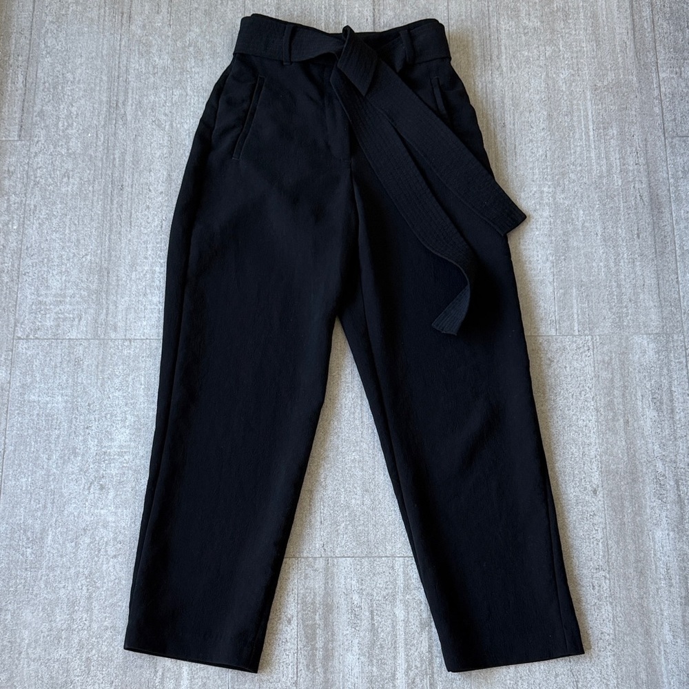 Aritzia Wilfred tie front pants size 00